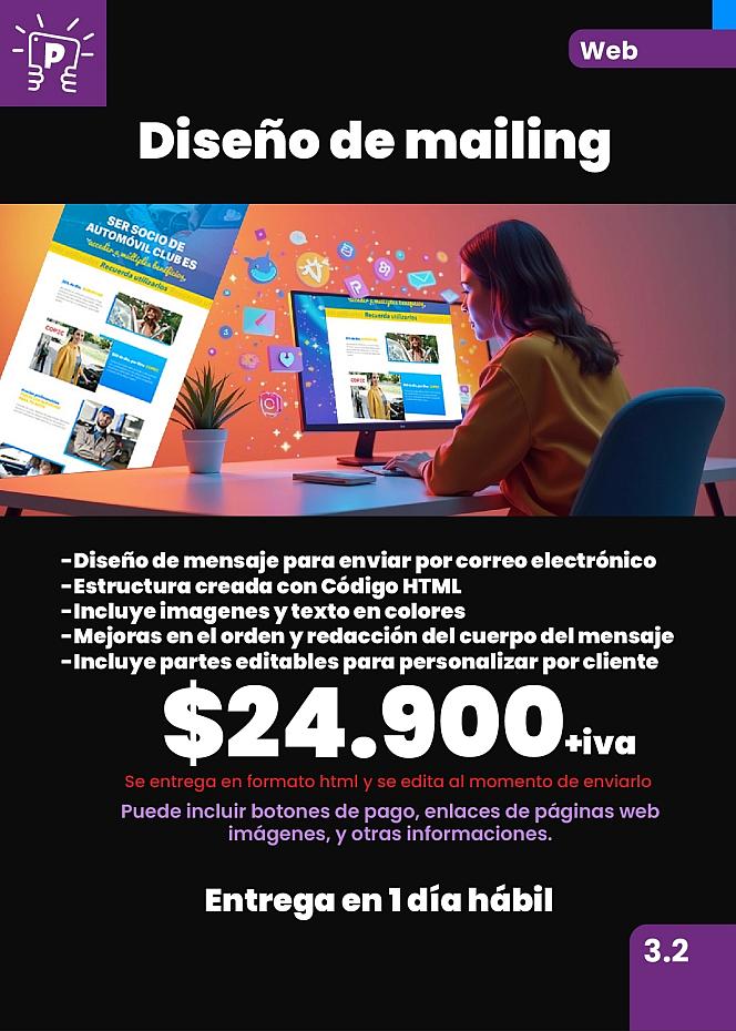 Diseño de mailing